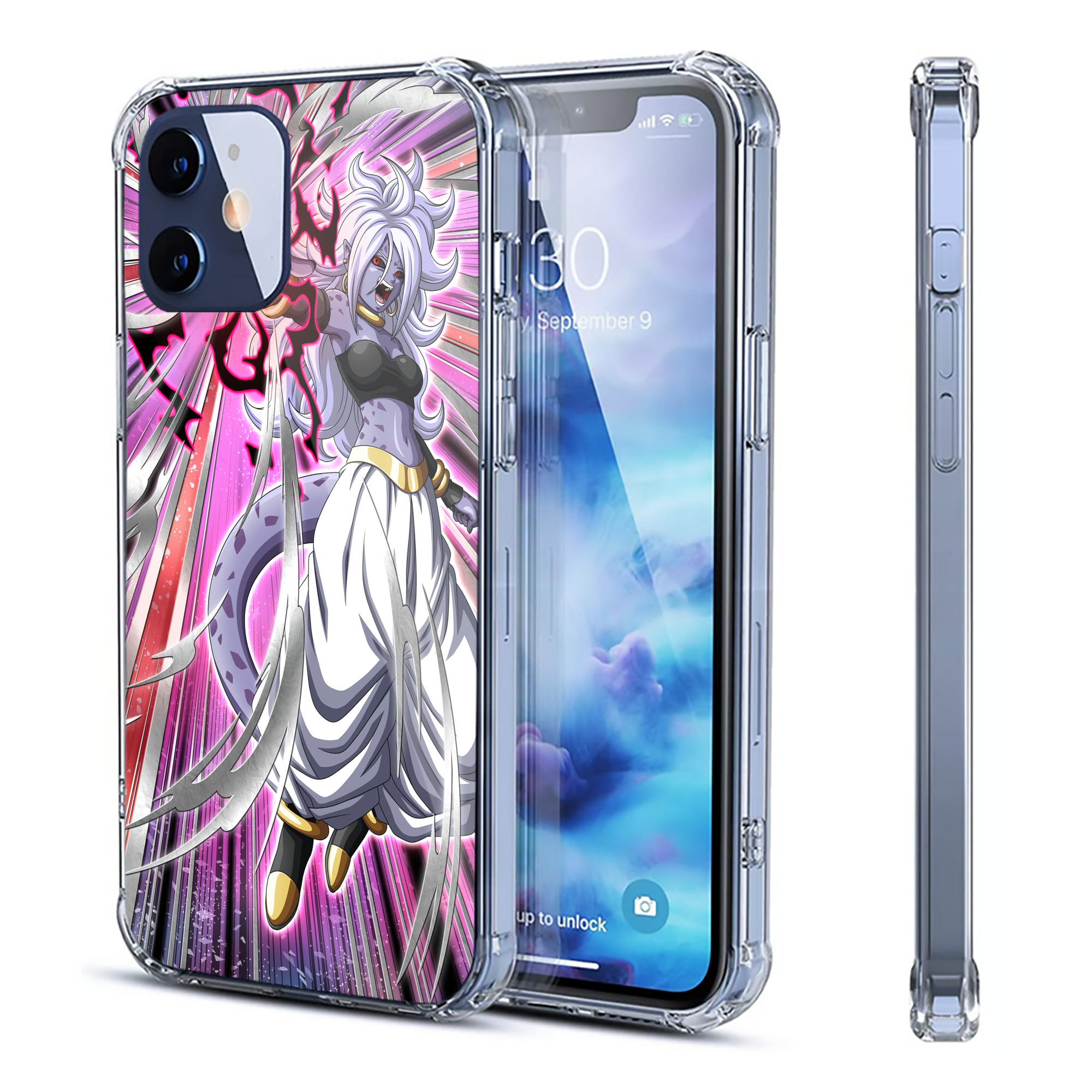 （画像用） ドラゴンボール DRAGON BALL 【iPhone 12シリーズ対応】透明スマホケース（クリアソフトケース）